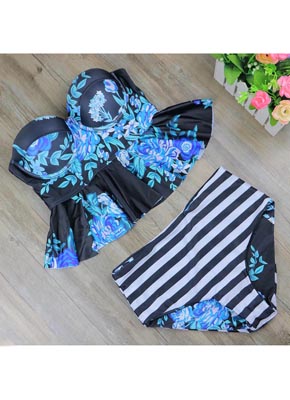 Hot sale Floral Printing Bathing suit